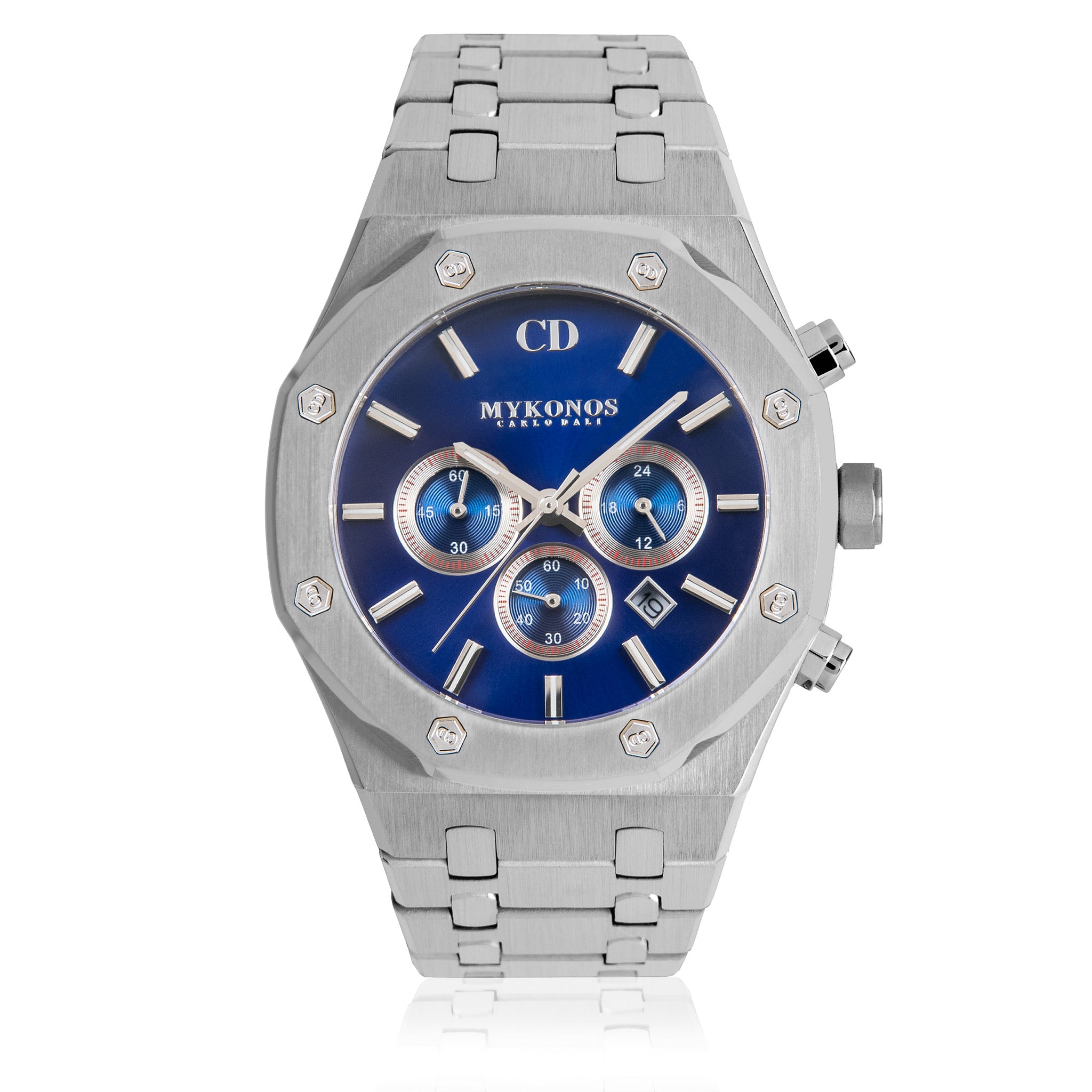 MYKONOS CHRONOGRAPH METAL BLUE LIMITED wrist watch