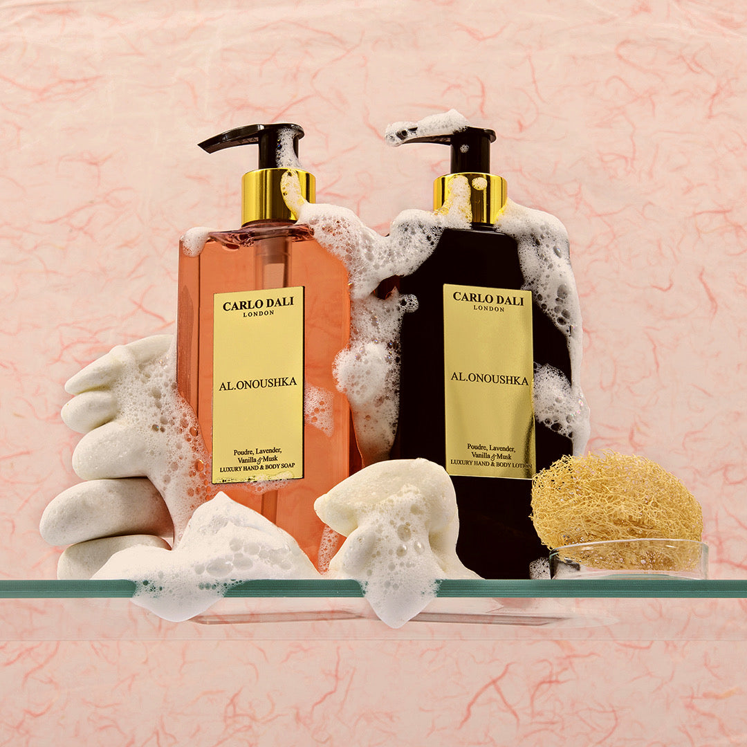 LUXURY HAND & BODY SOAP "AL.ONOUSHKA" 250ML