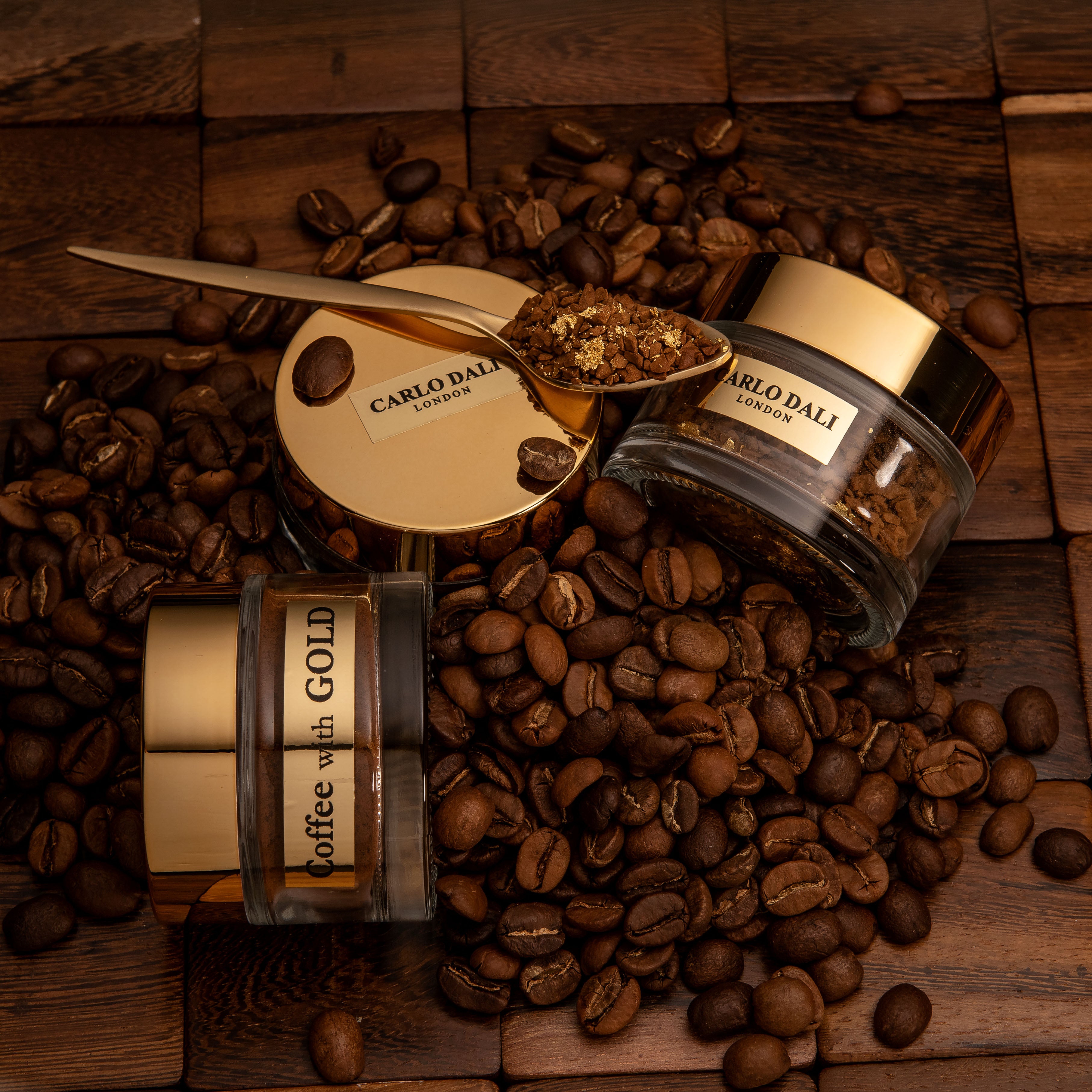 COFFEE WITH GOLD 23KT