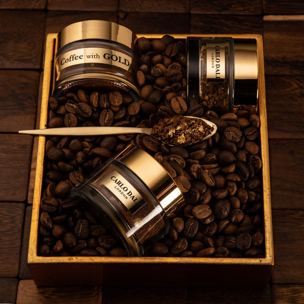 BIO COFFEE WITH GOLD 23KT