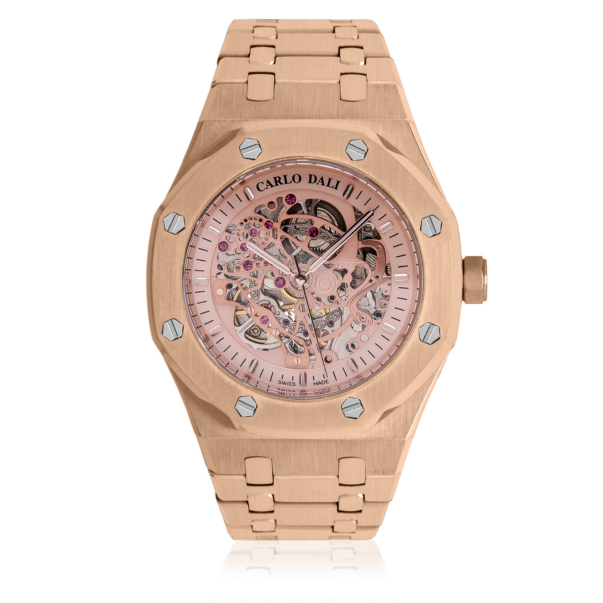 Tourbillon Skeleton Rose Gold World watch