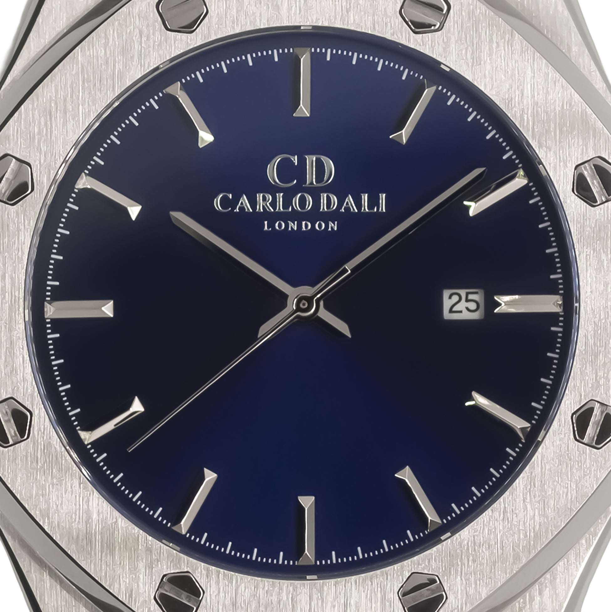 Classic Fusion Blue Sea Rubber Strap Watch