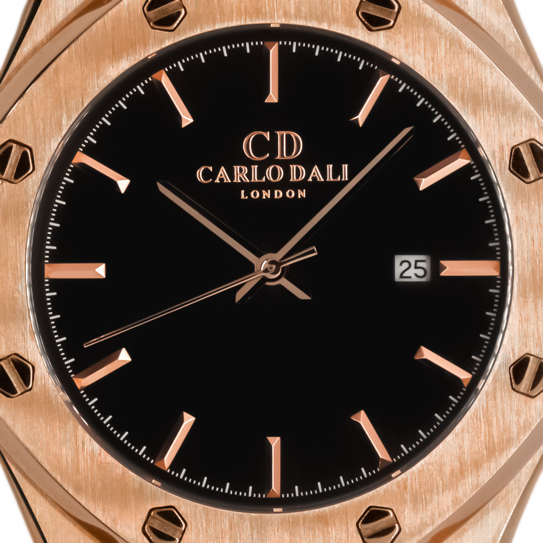 Royal Monaco Rose Gold steel watch