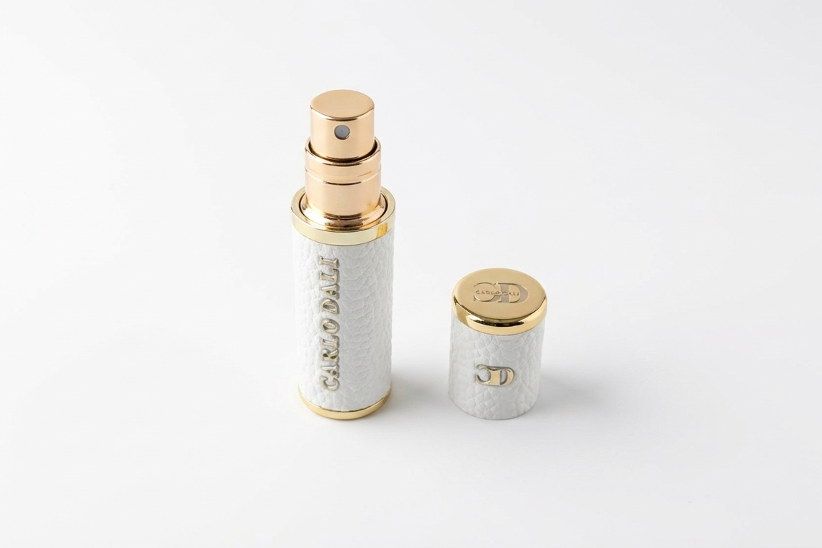 CARLO DALI "QUINTESSENCE" | Luxury Leather Travel Perfume Dispenser (5ml)