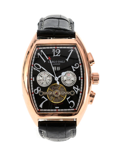 CARLO DALI Casablanca Tourbillon Gold Rose Moonphase